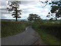 Minor road leading east to Southleigh