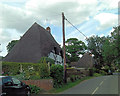 Grade II listed cottages in Longstock