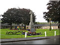 NO1040 : Spittalfield War Memorial, situated on the village green by James Denham