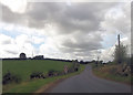 Main Road approaching Marsh Farm entrance