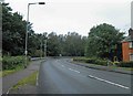 Bend on A373 near junction 28 M5 motorway