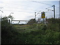 Railway access gate, Hawbush Road, Weston