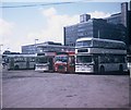 SK3587 : Four Buses at Pond Street Bus Station by David Hillas