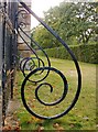 Wrought-ironwork at Ham House (4)