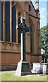 St Margaret, Brandram Road - Churchyard cross