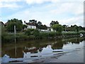 The Hampstall Inn and its landing stage