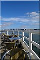 Coffee shop time on Mount Wise promenade