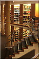 Inside Wadham College Library