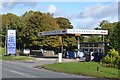 Petrol station at Newhaven