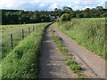 Track and byway near Asfordby Valley