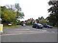 Church Lane at the junction of Park Road, Stoke Poges