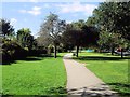 Footpath in St Anns Well Gardens