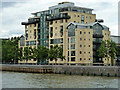 Riverside flats, Burrells Wharf