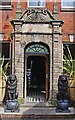 SO8555 : Bushwackers (2), entrance doorway from The Avenue, Worcester by P L Chadwick