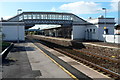 Bridgwater railway station footbridge