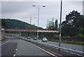 Footbridge over the A55