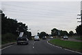 A132, near the end of the dual carriageway