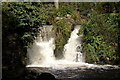 The Penllergare waterfall