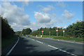 York  Ring  Road  A1237  passing  Huntington  Fire  Station