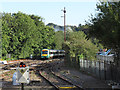 Approaching Oxted station