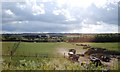 Farmland by the railway line