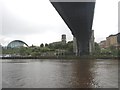 NZ2563 : Under the Tyne Bridge by Paul Franks