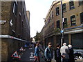 View along Quaker Street from Brick Lane