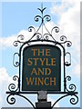 Sign for The Style and Winch, Union Street / Wheeler Street, ME14