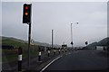 Road bridge over the railway near Portsmouth