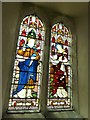 St Andrew, Bloxworth- stained glass window (C)