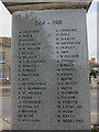 Mildenhall war memorial names