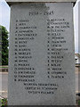 Mildenhall war memorial names