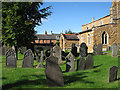 In Somerby churchyard