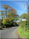NS3385 : Glen Fruin Road at Crosskeys by Stephen Sweeney
