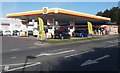 Shell garage and Spar store, Draycott, Cam