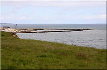 NZ4349 : Seaham Harbour from the clifftop by Steve Daniels