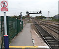 A view west from Bristol Parkway railway station 