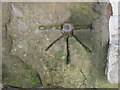 Ordnance Survey Cut Mark with Bolt