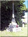 War memorial in the grounds of St Botolph