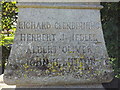 Names of the Fallen on Hevingham War Memorial 2