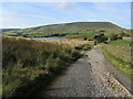 Track below Upper Black Moss Reservoir