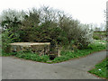 Almost buried pillbox, Beam Valley