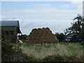 Bales and silage, Valley Farm