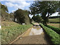 Flooded lane, Counthorpe