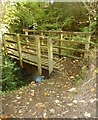 Pont droed gadarn / A robust footbridge