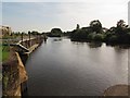 SO8453 : River Severn downstream of the canal junction by Christine Johnstone