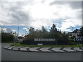 Roundabout on the A4048 near Tredegar