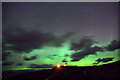 HP6316 : Aurora borealis over Saxa Vord by Mike Pennington