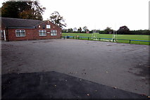 SP8526 : Stewkley Recreation ground and clubhouse by Philip Jeffrey