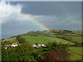 Rainbow over Southdown Hill